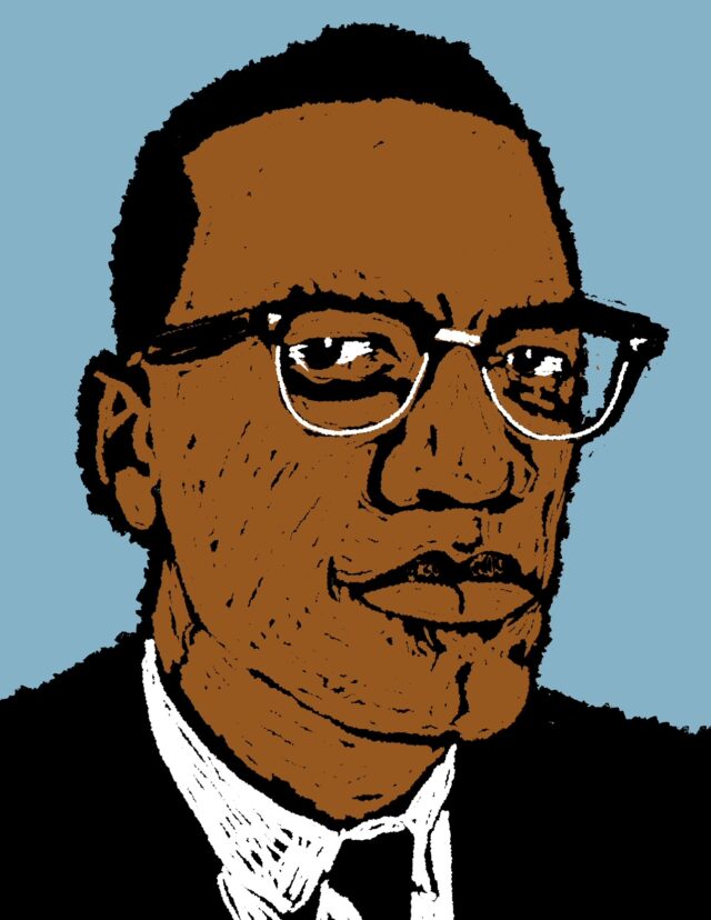 Malcom X Painted | QuickHoney