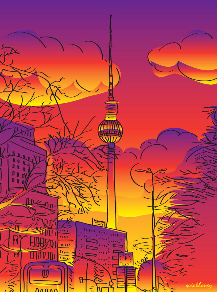 Berlin Sunset Quickhoney